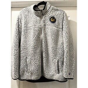 UC Berkeley Champion fleece Sherpa zip up JACKET XL